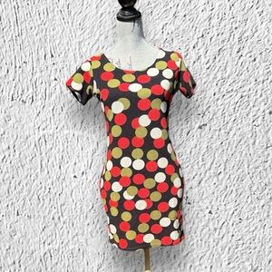 Sperry Women’s Short Sleeve Mini Dress Polka Dots